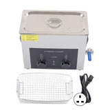 Mechanical Ultrasonic Degas Cleaner Humanization Design Scratch Resistance Degas Cleaning Machine 6.5L UK Plug AC220V