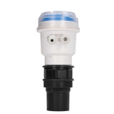 Ultrasonic Liquid Level Transmitter Water Sensor Flow Meter Gauge with Display 0.5 Accuracy 2 Line 420mA DC24V 0 ~ 10meter