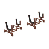 2 Pcs Violin Stand Fiddle Floor Violin Holder Display Rack Scratchresistant Material Ref: 1247