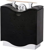 Hercules Toothpick Box Is Essential On The Dining Table, Making It Easy And Convenient To Take Your Own Toothpick Box (black Spray) With You.
