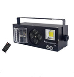 Stage Lights,MARYGEL 4 in 1 Mixed Effect RGBW LED Pattern Lights Strobe Light By Remote DMX Control