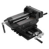 6inches Cross Slide Drill Press Vise Metal Milling Vice Holder Clamping Bench Mount