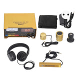 Water Leakage Detector Adjustable Sensitivity Multi Band Monitoring Underground Water Leak Tester AC100240V EU Plug