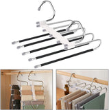 Platzsparender Kleiderbgel, Zweiteiliger Kleiderbgel Aus Edelstahl Erweiterbar, Kleiderbgel, Hose, Kleiderbgel Platzsparend, Passend Fr Hosen, Schals,