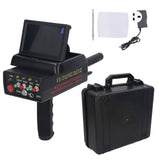 Metal Detector Professional Scanner Underground Detect Identify Object Locator HD Screen Gold Treasure Finder 100240V UK Plug