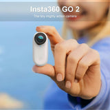 Insta360 Go 2 Tiny Mighty Action Camera 1440P 50fps Sports Camera IPX8 4M Waterproof Supports FlowState Stabilization Hyperlapse Slow Motion Remote Co