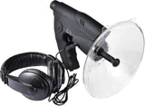 Directional microphone with 8x magnification