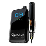 35000 Rpm electric electronic file rechargeable manicure 48W pink nail drill