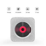 Portable CD Player with Bluetooth, Home Audio Speakers with Remote Control FM Radio USB MP3