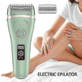 Lcd Display Electric Razor Painless Lady Shaver Hair Removal Epilator Bikini Trimmer For Whole Body
