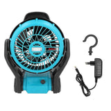 Camping Fan 12 Inch Multifunctional 2 Power Supply Modes Portable Battery Operated Fan 100240V for