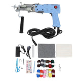 Tufting Starter Kit Cut Loop Pile 2 in 1 Adjustable Pile Height 200W Low Noise Rug Tufting Tool for Beginner 100240V AU Plug