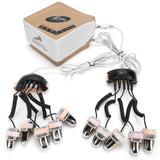 EMS Acupoint Massager Infrared Warm Thermal Energy Lifting Tightening Massager 110240VUS Plug