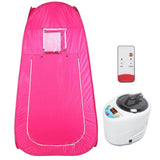 120x120x210cm Sauna Tent Adjustable Temperature 2L Sauna Steam Machine for Home220V EU Plug