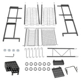 Storage Kitchen Dish Rack Stretchable Stainless Steel Double Layers Dish Drainer Shelf Rack