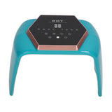 LED Photon Light Skin Rejuvenation Machine 7 Colors Moisturizing Spray Folding Photon Treatment Machine 100240V UK Plug