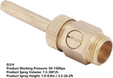 Brass Pool Faucet Nozzles For Brass Pool Nozzles, Garden Fountains, Ponds, Shower Accessories (6 External Filaments)