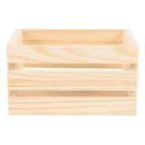 Dollhouse Crate, Miniature Wooden Milk Crate Models Mini Fruit Basket Micro Landscape Crate Ornament for Dollhouse Fairy Garden  Accessories