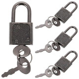 4pcs Mini Antique Padlock Small Metal Lock With Key Treasure Chest Lock Pirate Toy For Kid Small Padlock Diary Jewelry Box