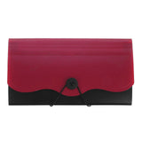 Plastic Accordion File Folder Document Organizer Folder Portable Data File Bag Receipt File Container Document File Organizer