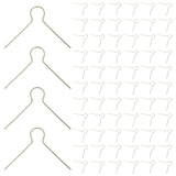 100pcs V-Shaped Metal Ornament Hooks for Christmas Trees Hanger for Balls and Eggs Xmas tree ornaments Hangers Metal Hooks for Ornaments