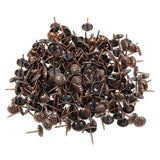 200pcs Iron Upholstery Tacks Furniture Upholstery Nails Vintage Push Pin Upholstery Tack Decorative Furniture Upholstery Tack Carpet Sofa Tack