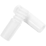 2pcs Broom Extension Pole Adapter Tip Plastic Threaded Handle Tip Repairing Threaded Tips