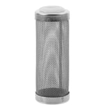 Fish Tank Filter Accessory Reusable Stainless Steel Filter Tube Fine Mesh Aquarium Filter