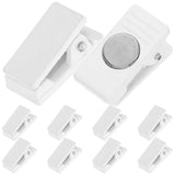 10pcs Id Card Clips With Spring Badge Clips For Name Tags Magnetic Badge Clips Name Badge Spring Clips Id Card Clips Spring Clips For Badge