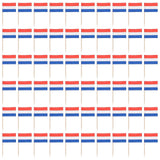 100Pcs Flag Toothpicks Flags Cupcake Toppers Cake Topper Decorations Party Supplies