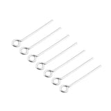 200Pcs Stainless Steel Nine Word Needle Open Eye for DIY Jewelry Finding Components