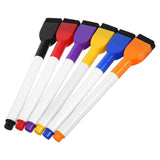 6pcs Small Dry Erase Markers Dry Erase Markers With Eraser Erasable Markers For Whiteboard Dry Erase Makers With Eraser Part