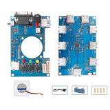 For Fpga Io Board V6.1+usb Hub V2.1 Board+fan For Terasic De10- Fpga