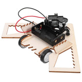 1 Set DIY Obstacle Avoiding Robot Kit Stem Assembly Obstacle Avoiding Robot DIY Science Kit