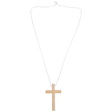 Handcrafted Wooden Cross Wall Decor  for Living Room or Bedroom Wood Cross Pendant