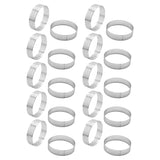 60x Circular Less Steel Porous Tart Ring Bm Tower Pie Cake Mould Ba Tools 8cm