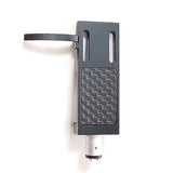 For Carbon Fiber Singing Head Stand 6N Single Crystal Wire Rubber Disc Singing Arm Adjustable Azimuth Black