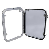 Boat Window Rounded Corner Square Heavy Duty Adjustable Waterproof Marine Windows for Ships Yachts