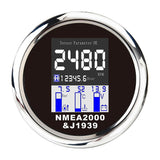 Nmea 2000 85mm 4 In 1 -functal Meter Digital Tachometer