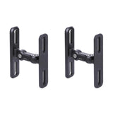 1pair GU15II Universal 304 Stainless Steel Sound Speaker Wall Bracket Mount Audio Stand Sound Box Rack