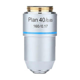 Biological Microscope 195 Plan Achromatic Objective Lens 40X RMS Thread 160/0.17 195mm