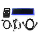 (Blue) Small Display Screen 8.8'' Touches Screen Monitor PC Temperature Monitor  Blue