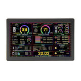 7 Inch IPS Type-C Secondary Screen Dynamic 1024x600 LCD Display CPU GPU RAM Monitoring Support Vertical Freely AIDA64