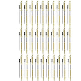 30 Pcs Slimline Pen Kit Wood Turning Twist Pen Kit with Refill Lathe Turning Supplies for DIY Making Office Supplies