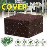 2025 Latest Model SZTXJ Table Chair Furniture Cover 160 x 160 x 70 cm, 210D
