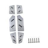 (Style B) Motorcycle Footrest Foot Pegs for BMW C400GT 2018-2023 High Performance Style A