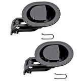 2025 Latest Model 2PCS Plastic Recliner Release Pull Handles Oval Plastic Sofa
