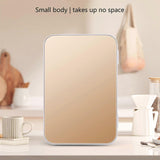 (White) Multifunctional 12V/220V Energy Efficient Refrigerator for Car Homes Office Desk with Fast Cooling Heating Capabilities