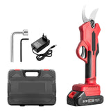 (One charge one) 6000RPM Cutting Speed Professional Garden Scissors Shears With Brushless Motor 1500mAh Batteries Enhancing Protection