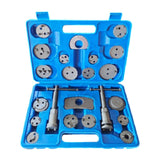 (22pc brake sub pump ) Vehicle Brake Maintenance Kit Heavy Duty Disc Brake Piston Caliper Compressor Tool Set with Case For Mechanics DIYers